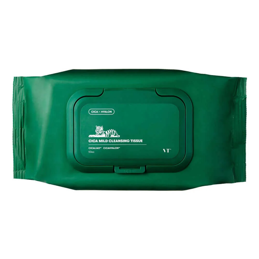 VT Cosmetics Cica Mild Cleansing Tissue